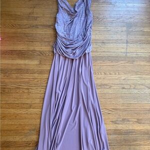 R&M Richards Lavender Maxi Dress